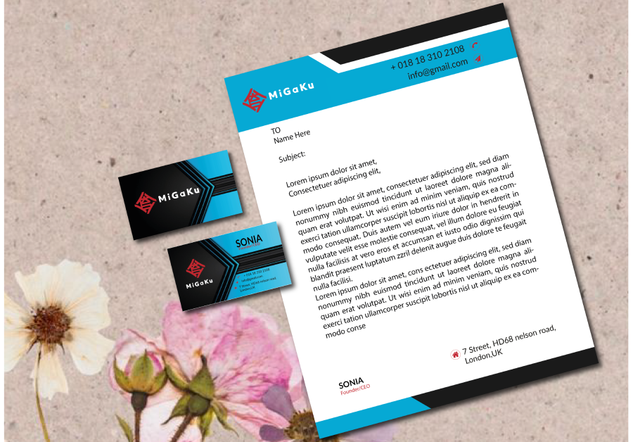 Branding for your business letterhead