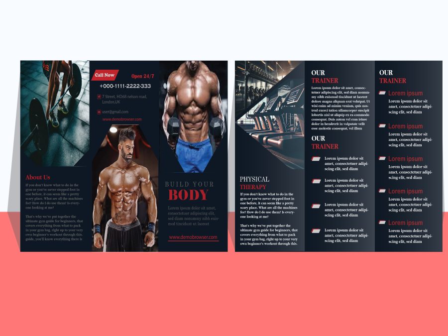 I will design stunning brochures & menu cards within 1 day
