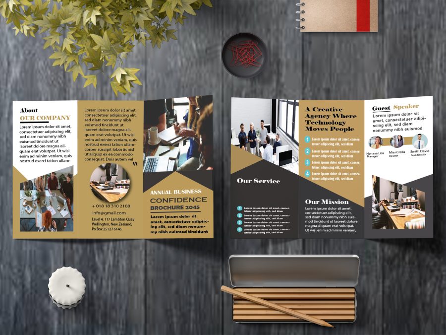 I will design stunning brochures & menu cards within 1 day