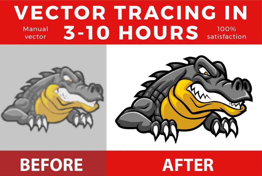 We will vector trace, vectorize, convert logo to vector