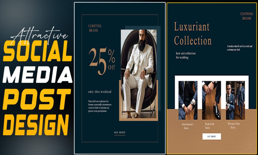  Design Professional Social Media POST ,Banner Ads