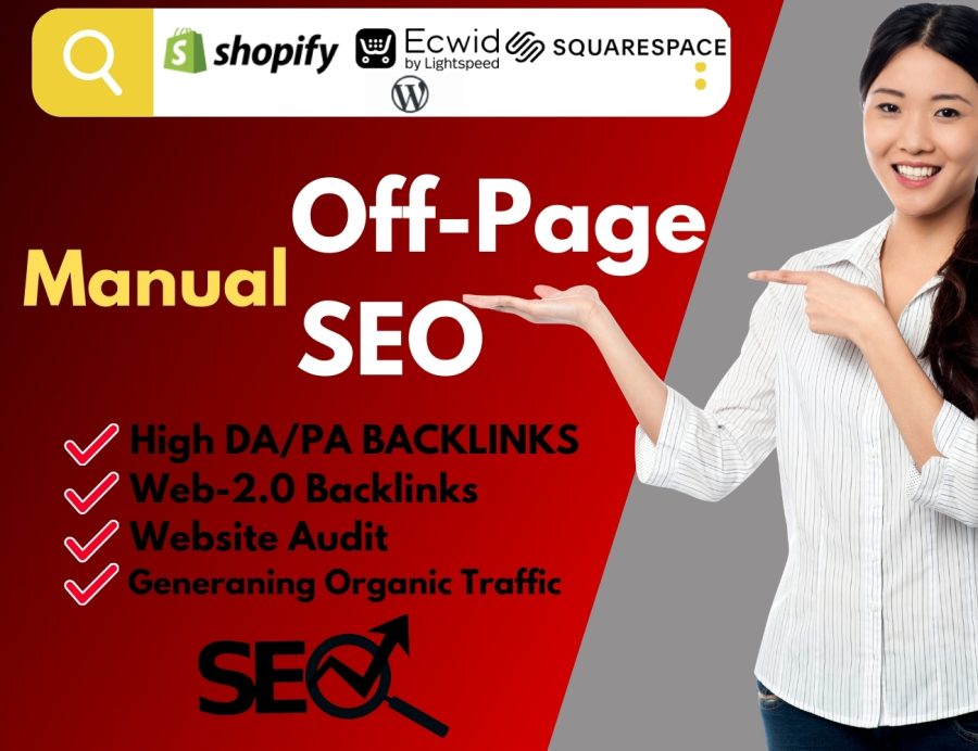 I will do off-page SEO to your website.