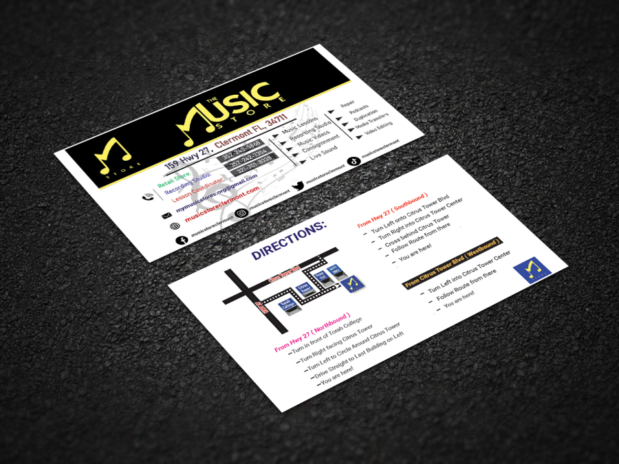 Eye Catching Unique Business Card 