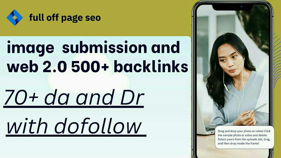 I will do high quality 60 image submission profile , web 2.0 backlink