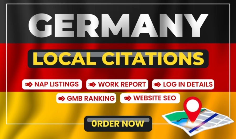 I will create 100 german local citations for germany business directories