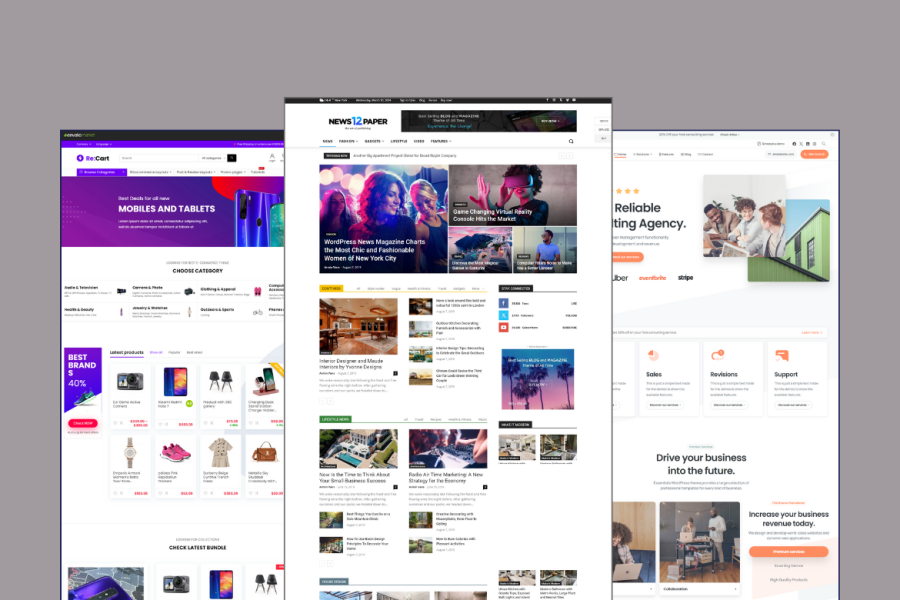 Get 1500+ WordPress Premium Themes Bundle