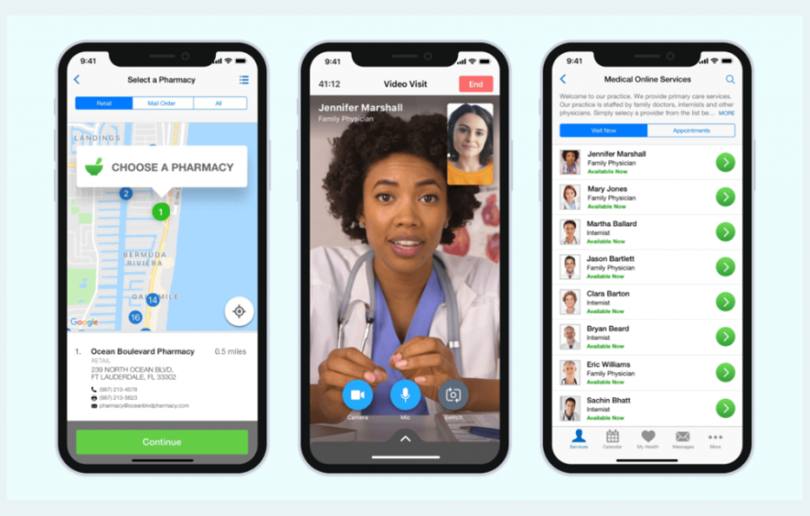i will develop a telehealth app, medical app, fitness app