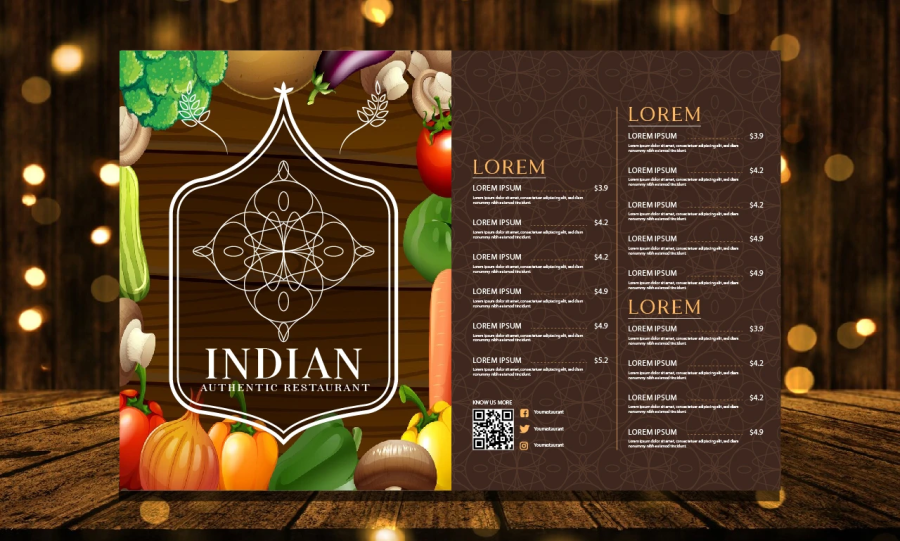 I will do editable food menu, restaurant menu, menu board, food flyer, price list