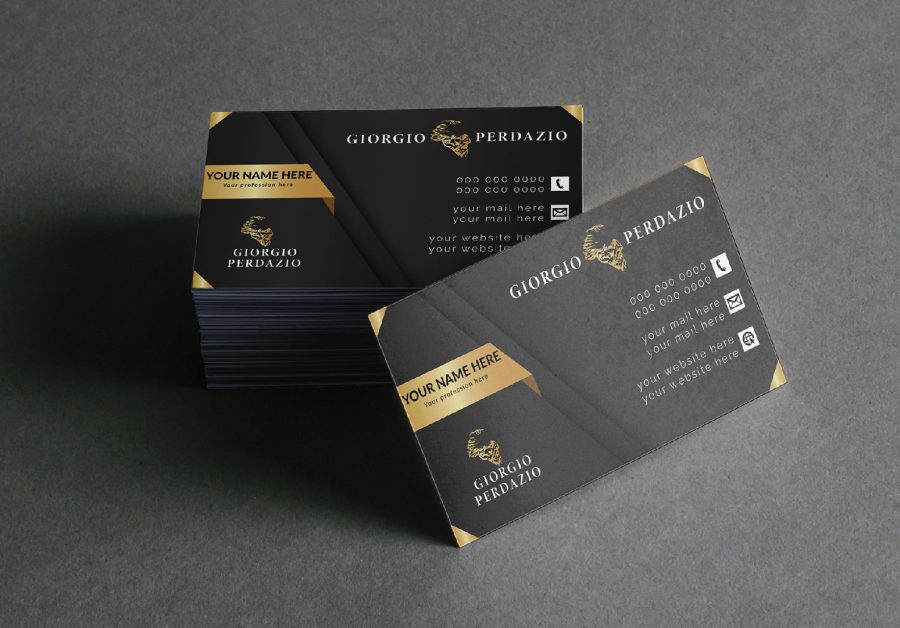 I will create digital luxury and professional business card in 24 hours