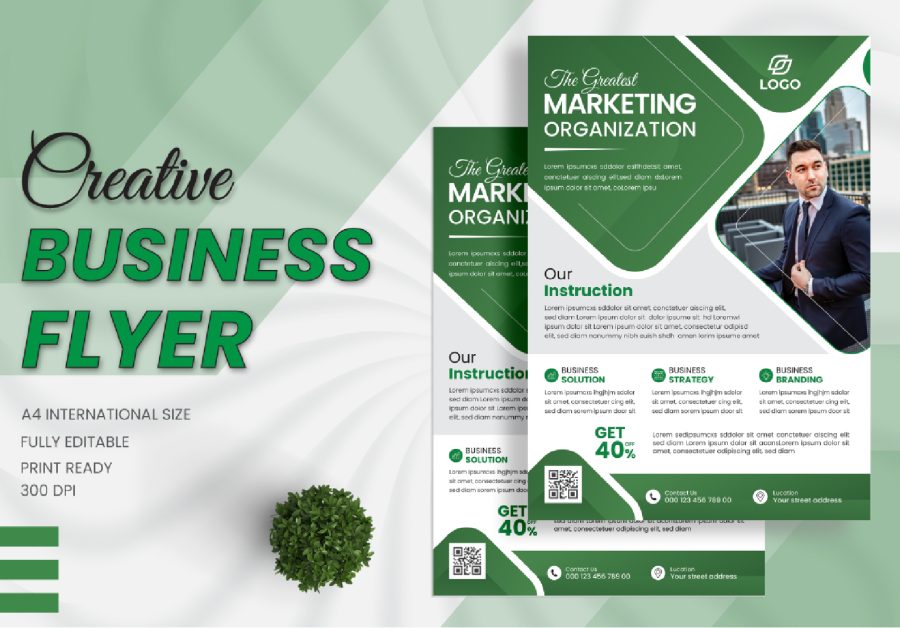 I will design timeless flyers, brochures, menus, posters or banner graphic
