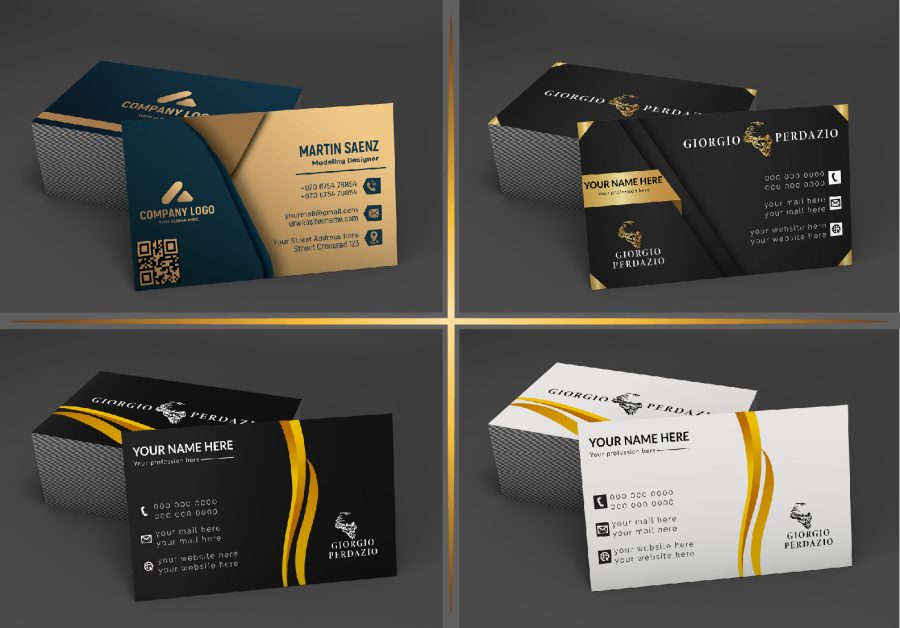 I will create digital luxury and professional business card in 24 hours