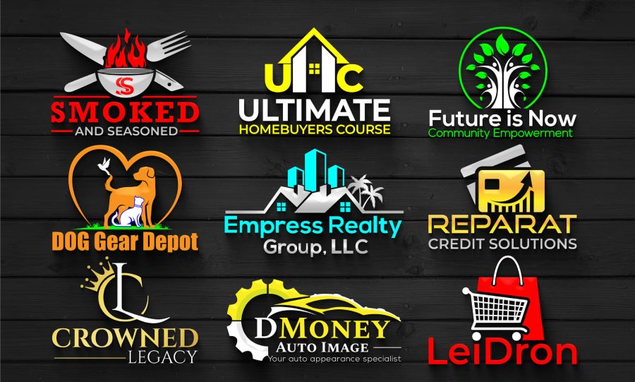 I will do modern business logo creation for your brand or company