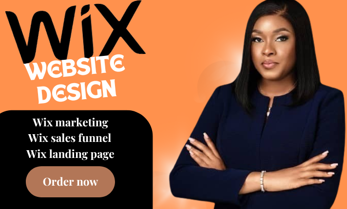 i will design wix website, wix design and redesign, wix landing page