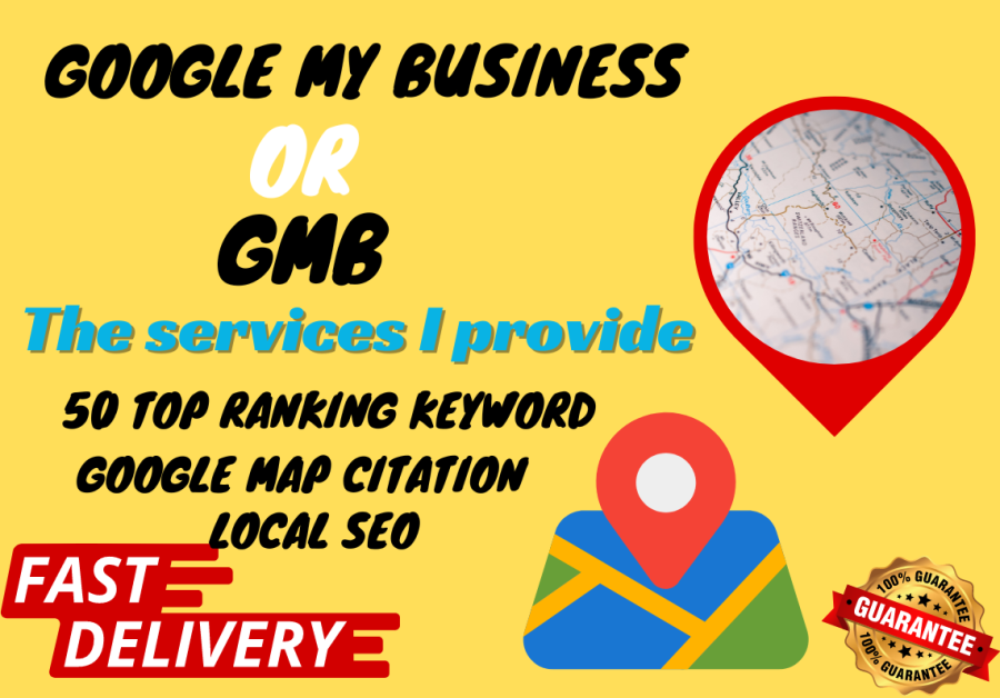 Skyrocket local SEO for google my business(gmb) ,GMB ranking, google map citation .