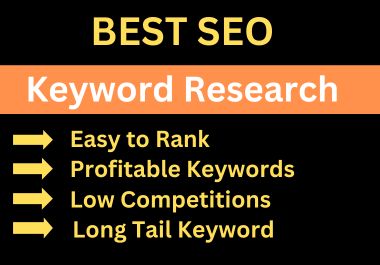 High Volume, Best Profitable Local SEO keyword research and low competitor analysis