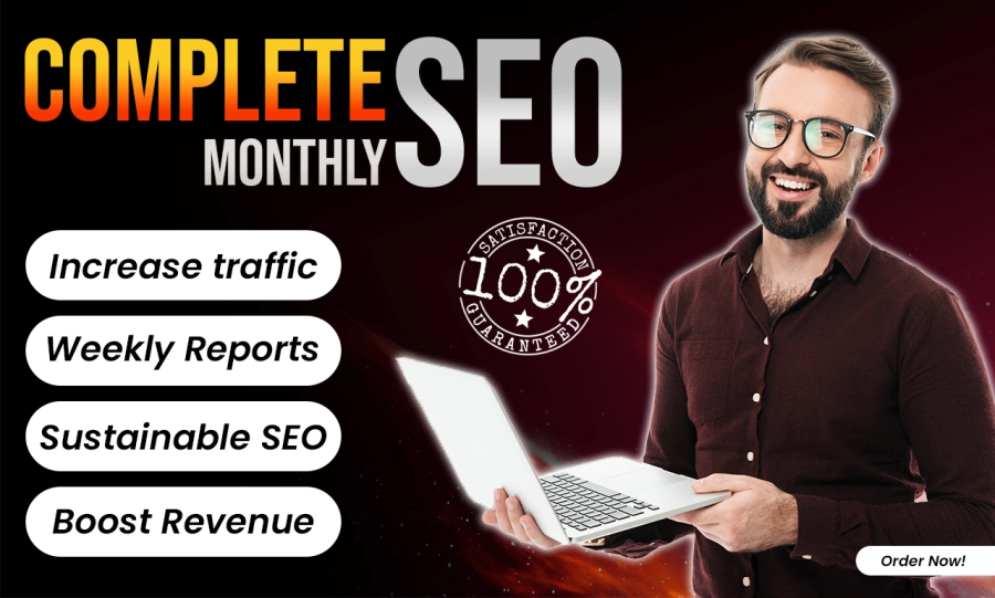 I will provide complete monthly SEO service, complete package of optimization