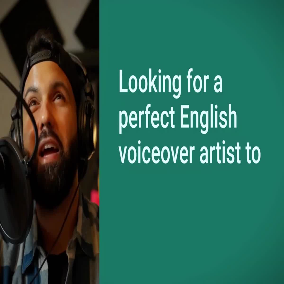 I will Do Female and Male Voice Over in 24 hours