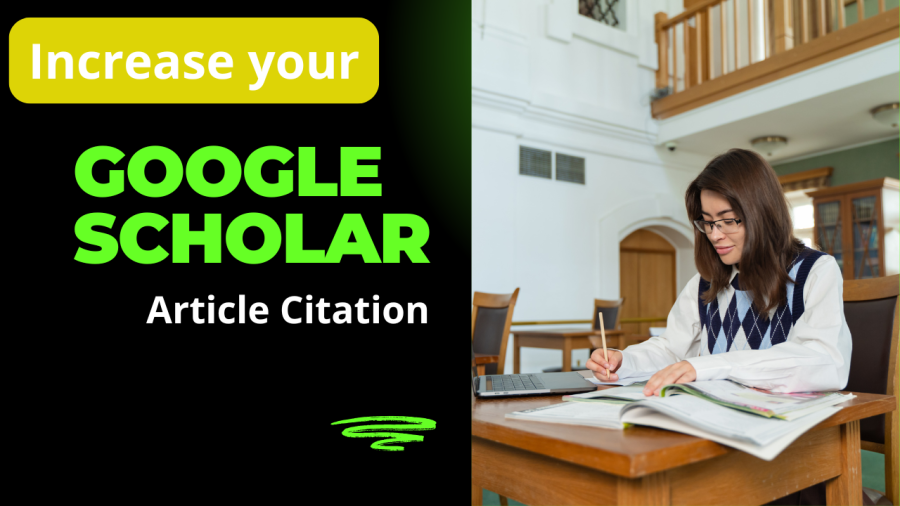 I will upgrade your google scholar article, profile citation for your research