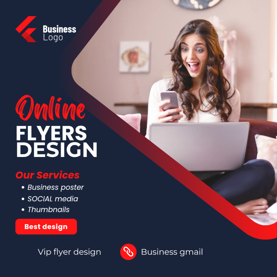 will design professional flyer, Poster, social for your business