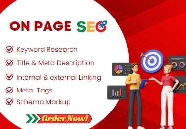 Boost Your Rankings with Professional On-Page SEO Optimization