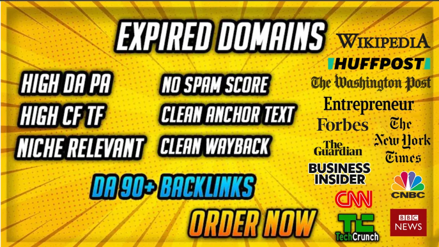 Find High-Quality Expired Domains with High DA, PA, CF, and TF in Your Niche