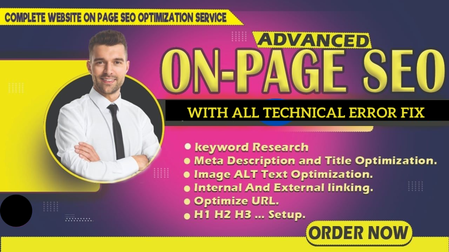  I will do advanced On-Page SEO for your website .