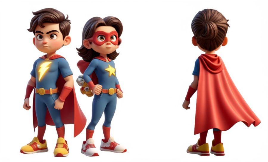 I will design 3d style cartoon character, logo, avatar, animation ai art