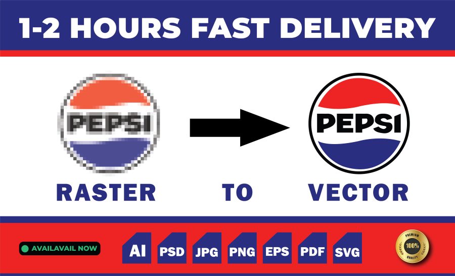 I will perfectly trace your logo, image, or anything into vectors quickly.