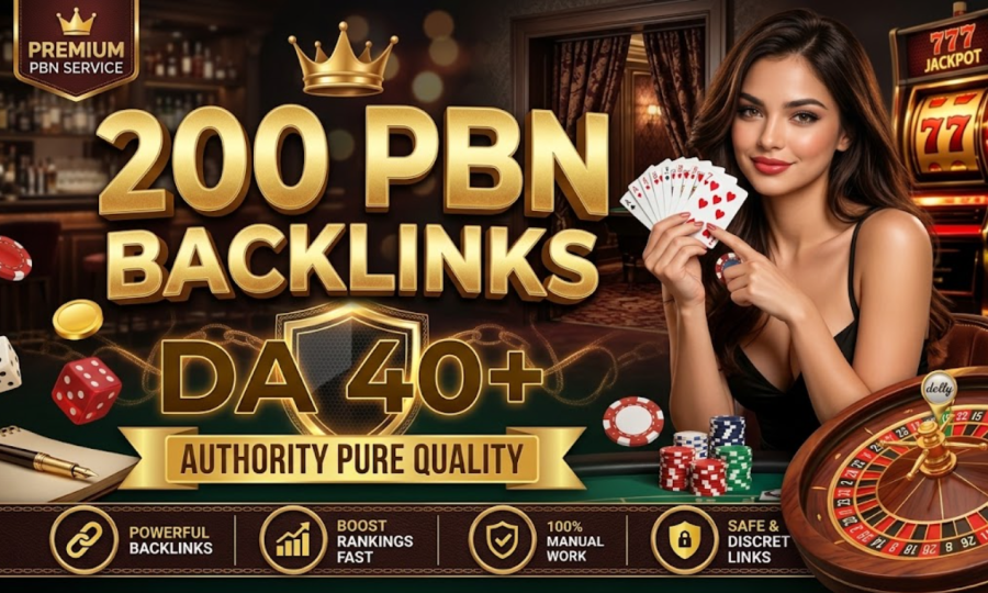 200 High Authority PBN Backlinks | DA 40+ | Casino, Gambling, Slots, Poker & Sports Betti