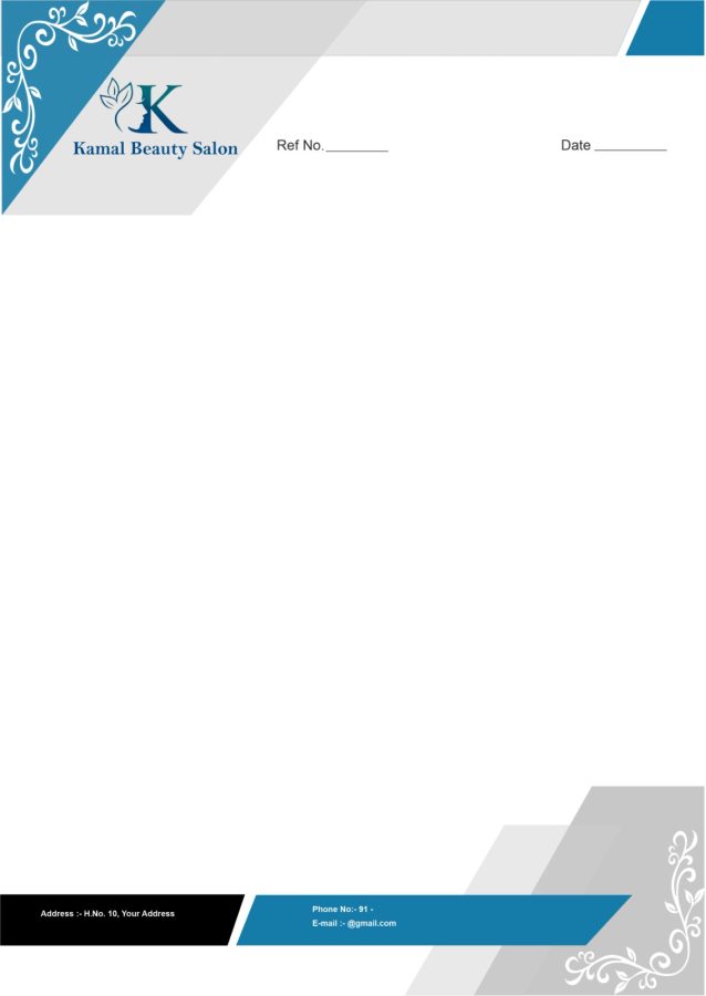 Stylish Letterhead & Business Card 