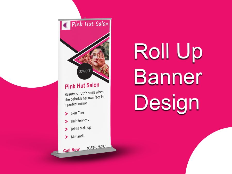 Roll Up Banner, Signage Banner Design