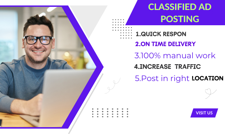  I Will Create Classified ads Posting in USA top classified Site 