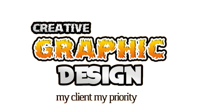 My client my priority creative graphic design