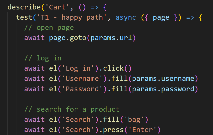 Automated end-to-end tests for applications with Playwright