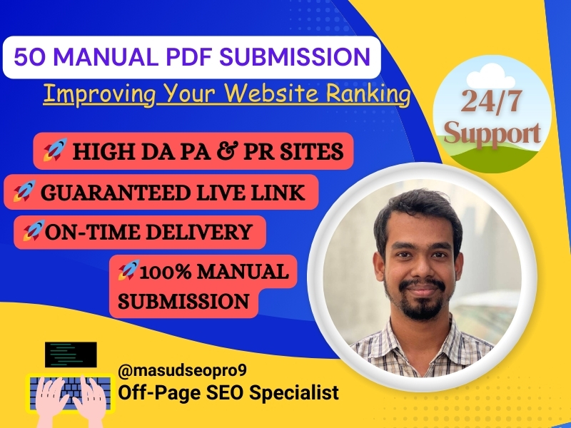 50 Manual Pdf Submission to Quality Sites with Detail Work Report