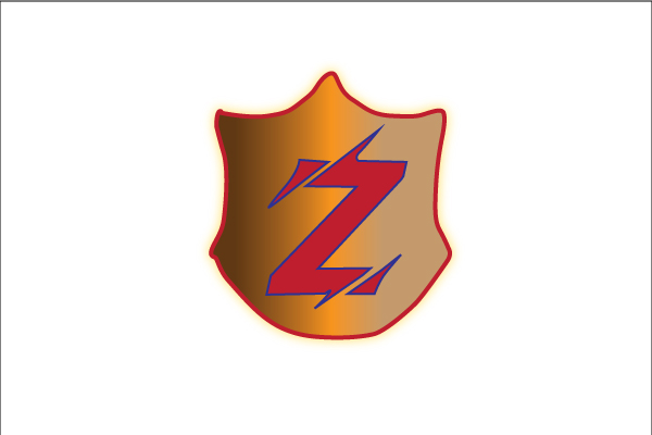 Typography logo for Z could feature a stylized ,custom designed