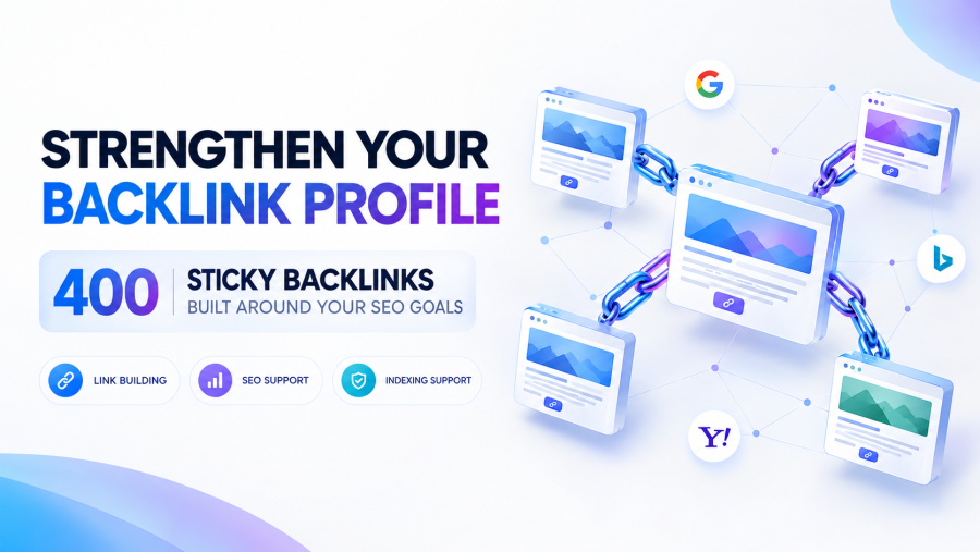  400 Sticky Backlinks for SEO | Boost Rankings & Speed Up Indexing