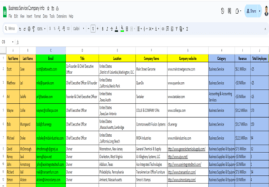I will provide B2B Lead Generation for any Industries or any Niches