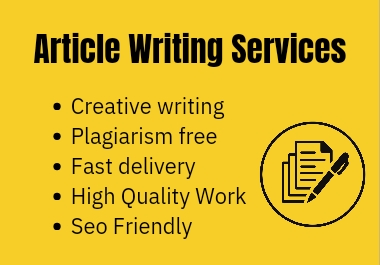 I Will WRITE 3500+ SEO articles with Copyscape-passed, original content and feature image