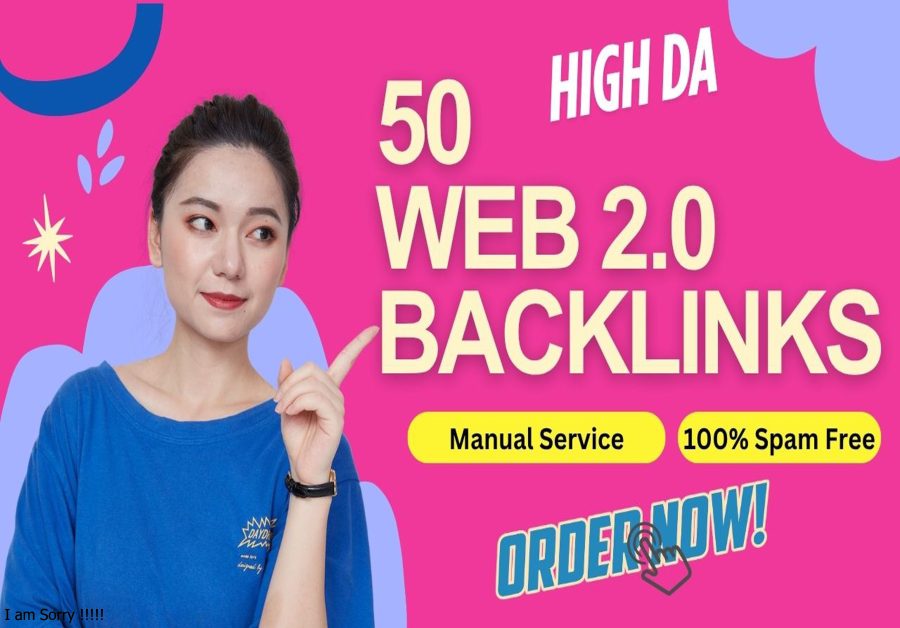 I will create High Authority Do-Follow Web 2.0 Backlinks for your site ranking