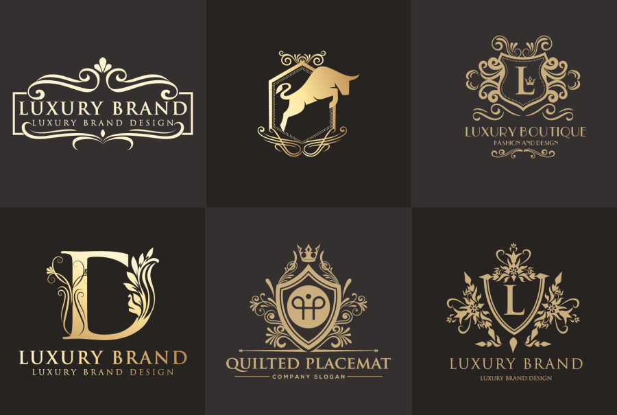 You will get 3 luxury minimalist logo, luxury logo reveal 