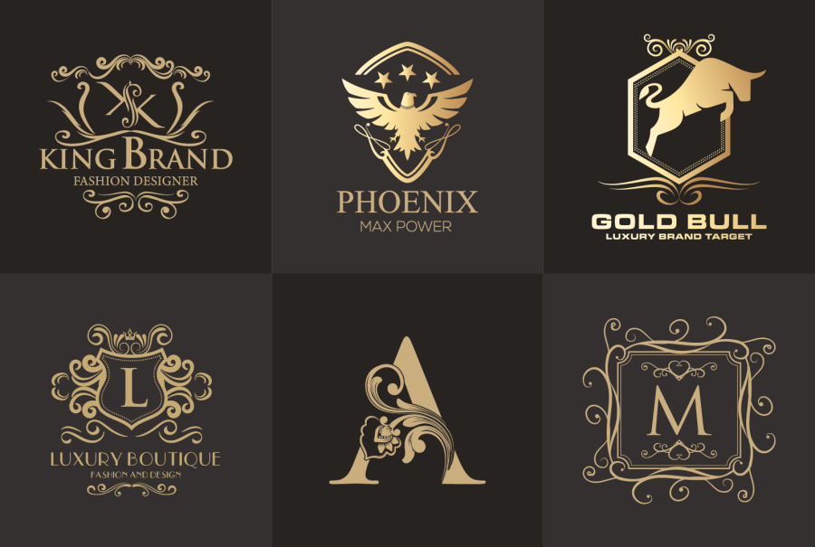 You will get 3 luxury minimalist logo, luxury logo reveal 