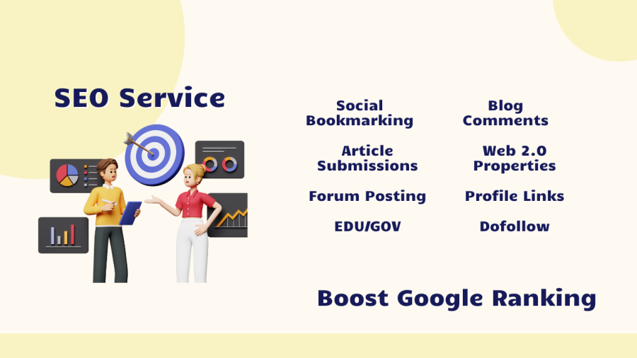 I will do high authority 300 dofollow backlinks white hat SEO link building