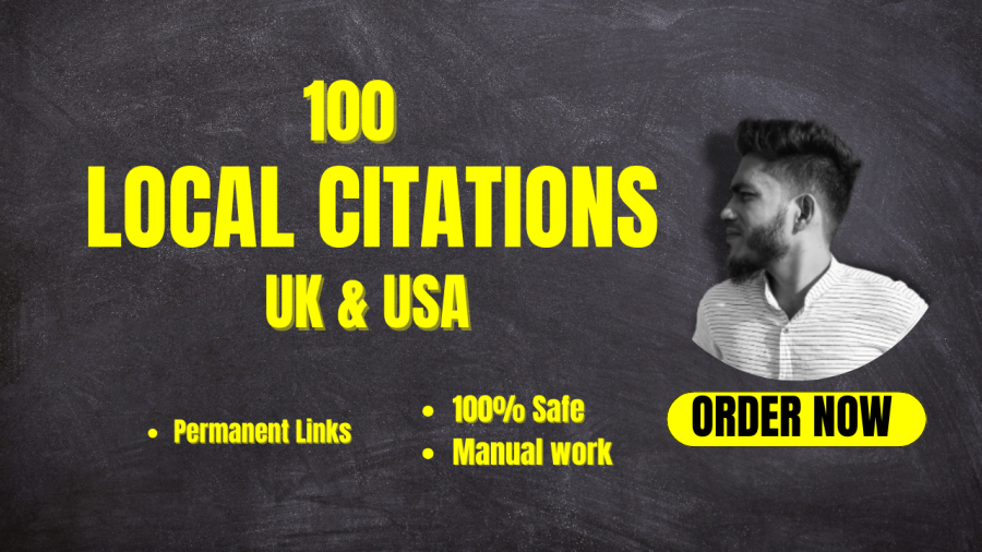 I will Build 50 Local Citations and directory Submissions For UK, USA