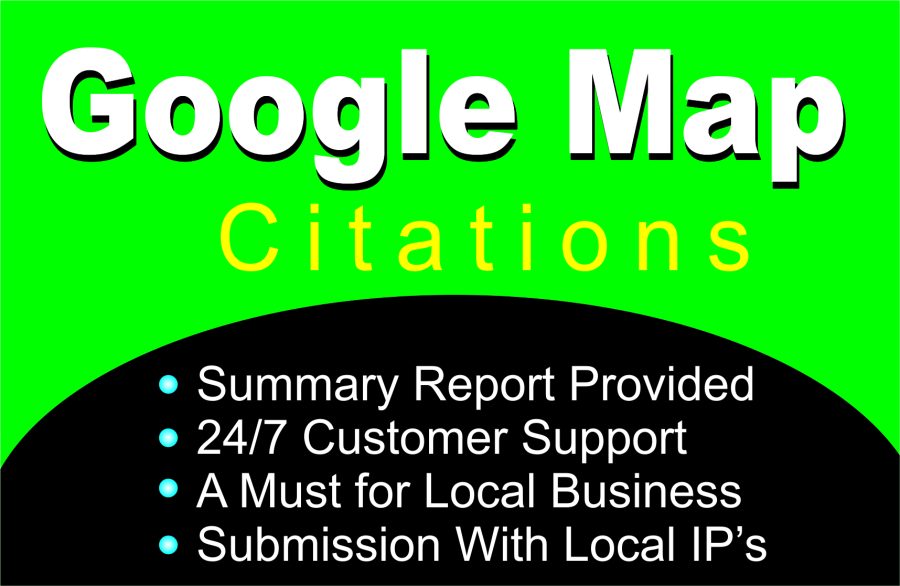 I will do 95,000 google maps citation for local seo gmb ranking