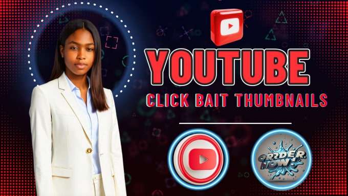 I will professionally Design Viral, Click-bait, attention-grabbing, Attractive Thumbnail