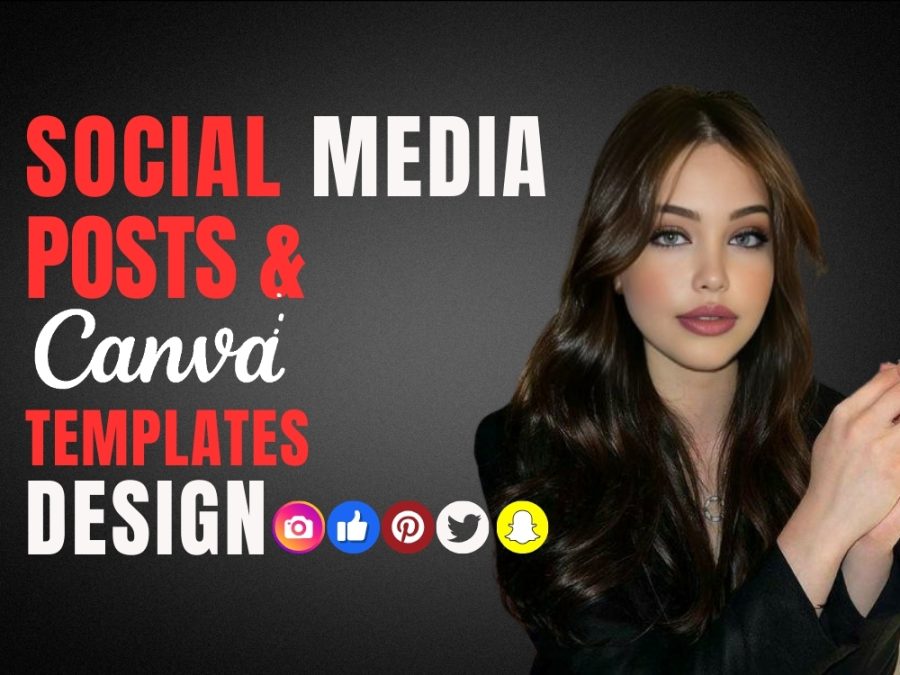 I will create social media posts , canva templates for your brand