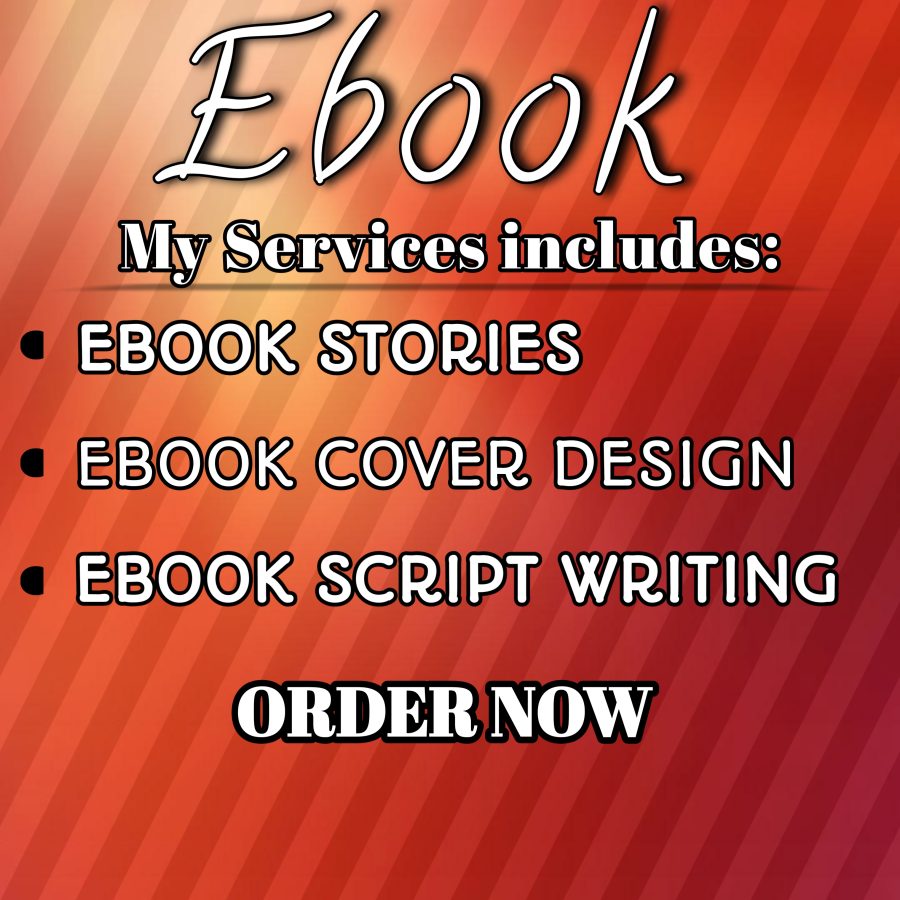 I will give you an interesting ebook Stories, Ebook script writing and design and ebook cover design