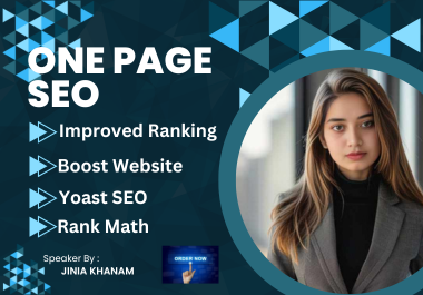 I Will do Boost Your Website&rsquo;s Ranking with Expert One-Page SEO