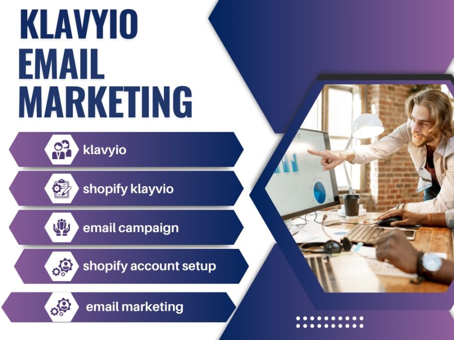 You will get klayvio email marketing, email campaigns, and Shopify Klaviyo account setup 